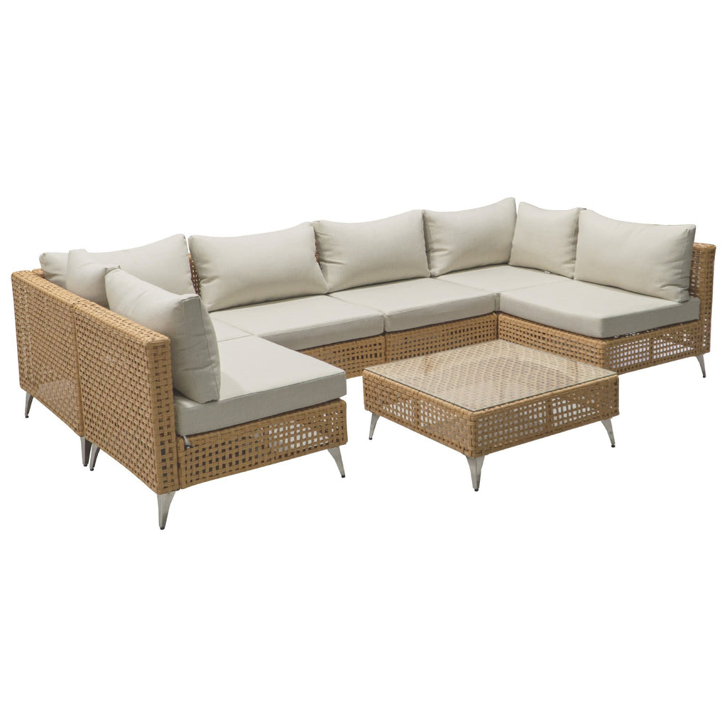 7-Piece Wicker Patio Furniture Set