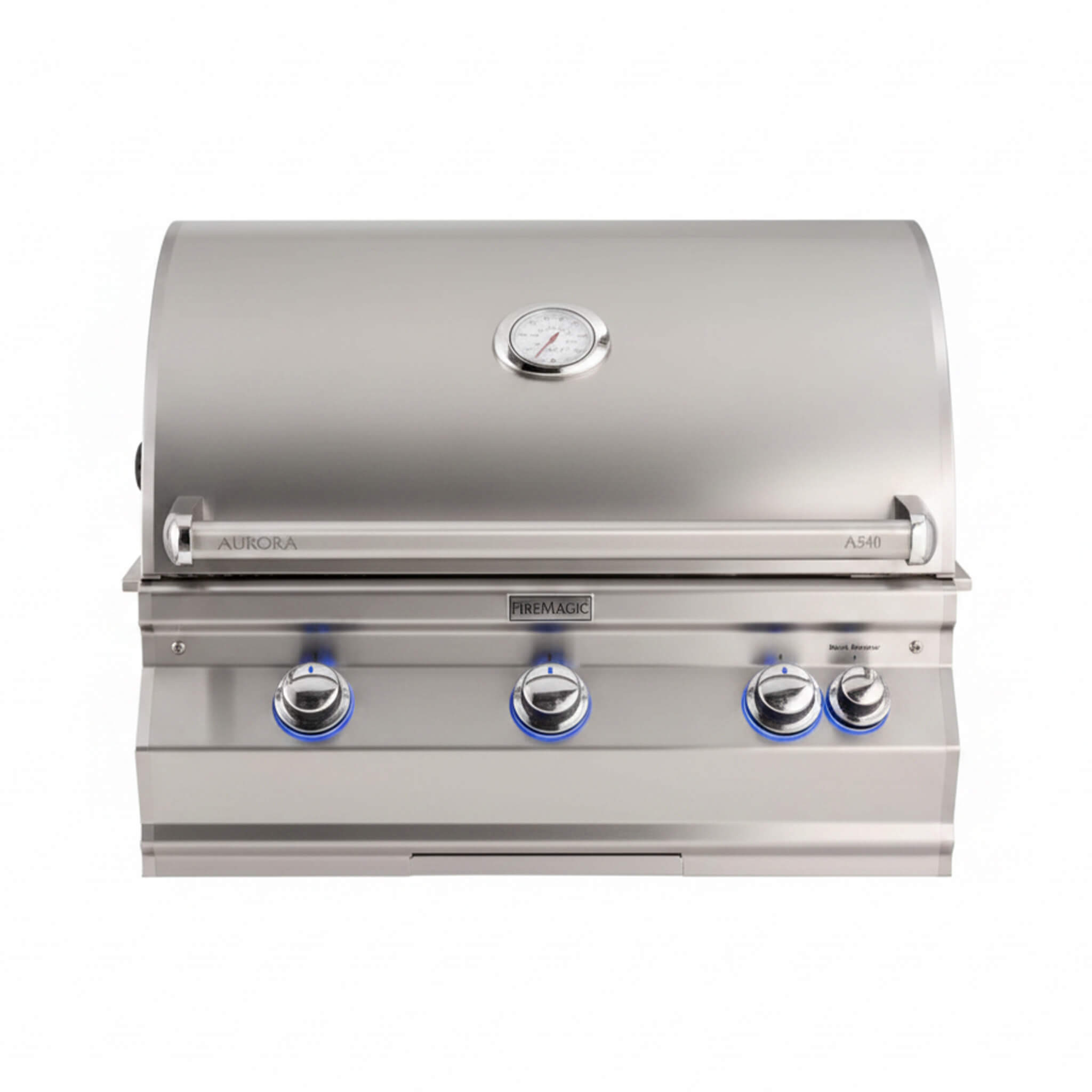 Fire Magic Aurora 30-Inch Multi-User Built-In Grill with Analog Thermometer & Rotisserie Kit