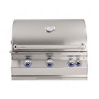 Fire Magic Aurora 36-Inch Multi-User Built-In Grill with Analog Thermometer & Rotisserie Kit
