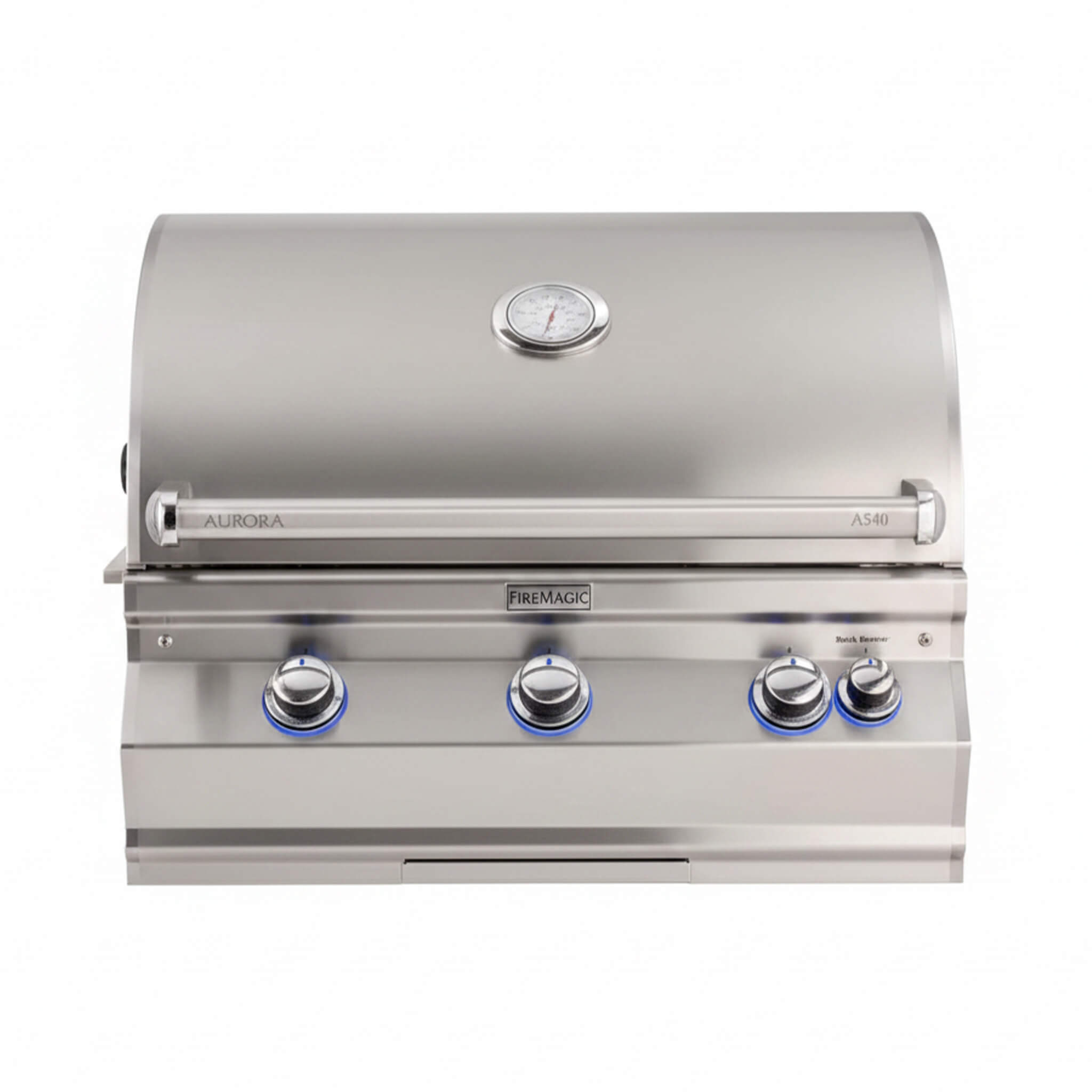 Fire Magic Aurora 36-Inch Multi-User Built-In Grill with Analog Thermometer & Rotisserie Kit