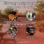 Fire Magic Aurora 36-Inch Multi-User Built-In Grill with Analog Thermometer & Rotisserie Kit
