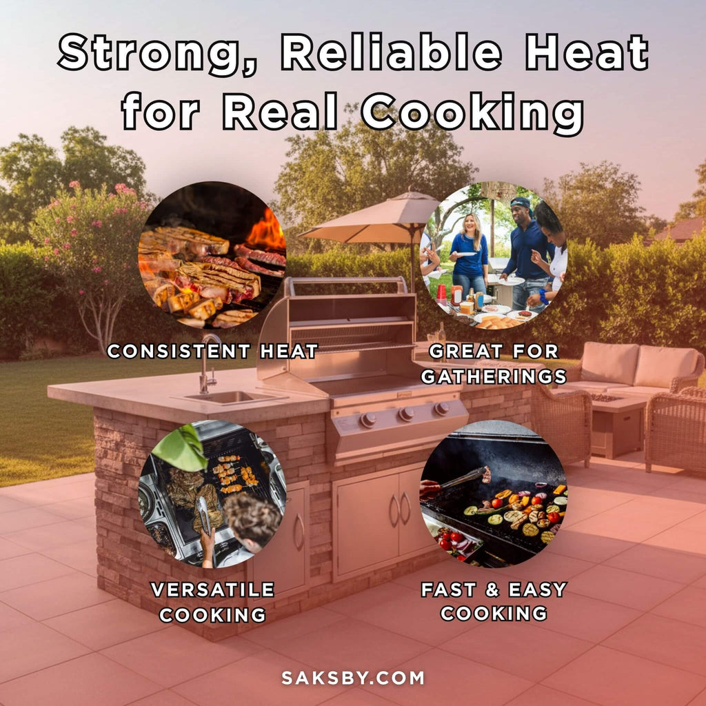 Fire Magic Choice 36-Inch Multi-User Built-In Grill with Analog Thermometer