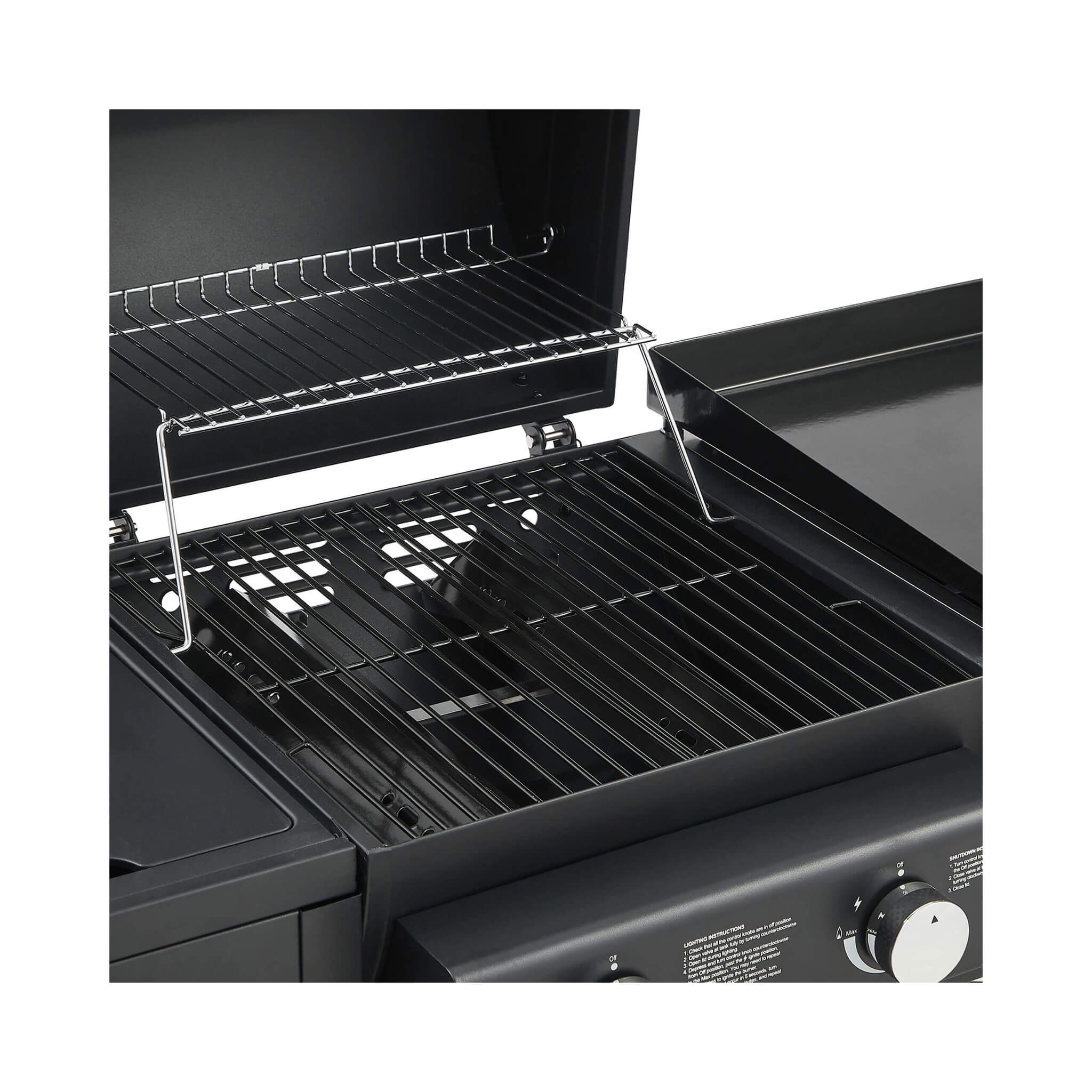 Castelle Flame Heavy-Duty All-In-One Outdoor 5-Burner 56K BTU Liquid Propane Grill