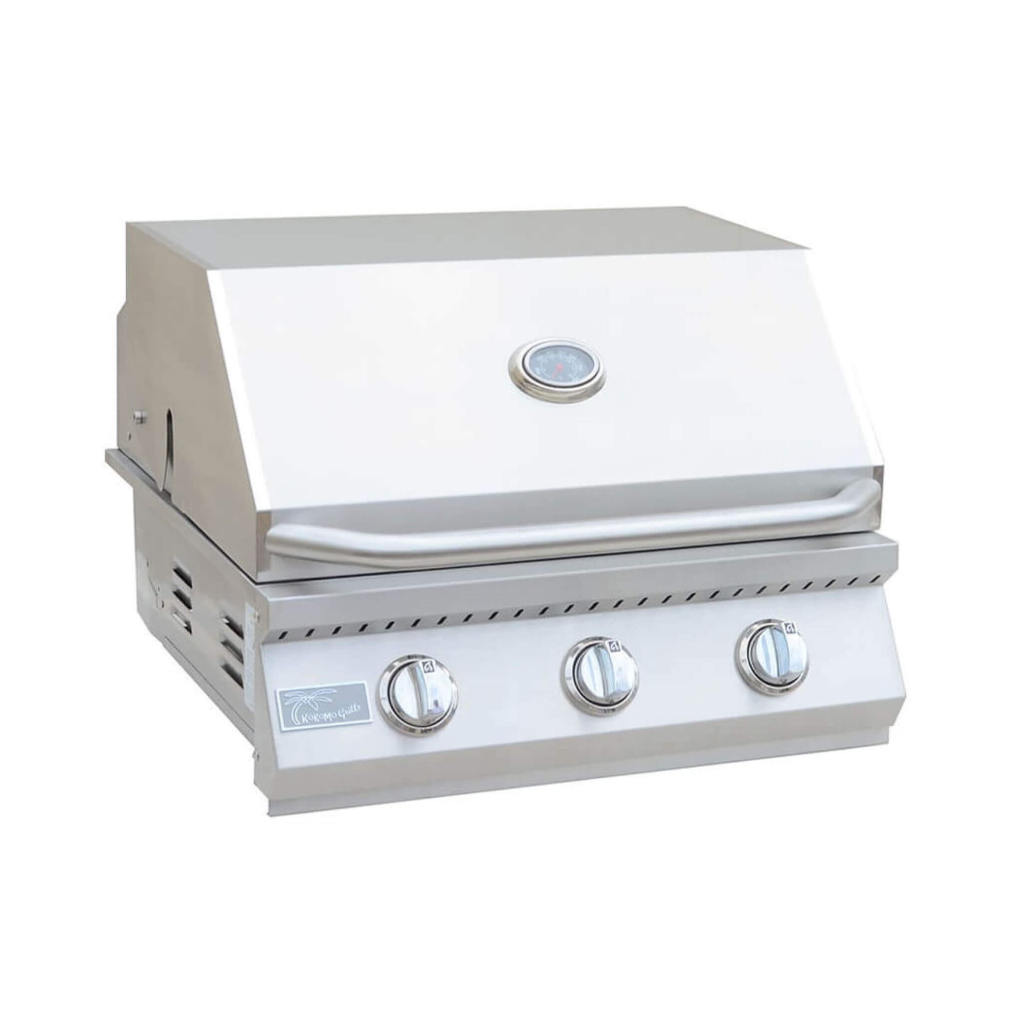 KoKoMo Grills 26-Inch Premium 36K BTU LP/NG 3 Burner Built-In Stainless Steel Gas Grill