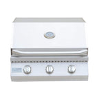 KoKoMo Grills 26-Inch Premium 36K BTU LP/NG 3 Burner Built-In Stainless Steel Gas Grill