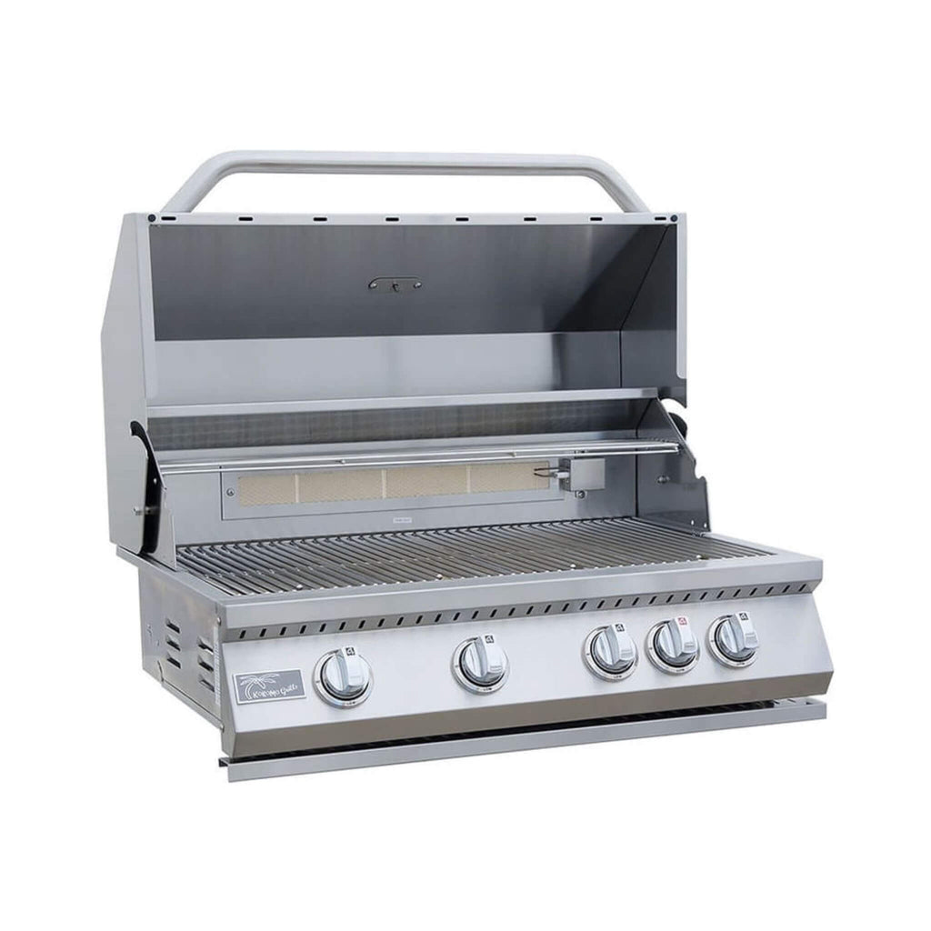 KoKoMo Grills 32-Inch Heavy Duty 60K BTU LP/NG 4 Burner Built-In Stainless Steel Gas Grill