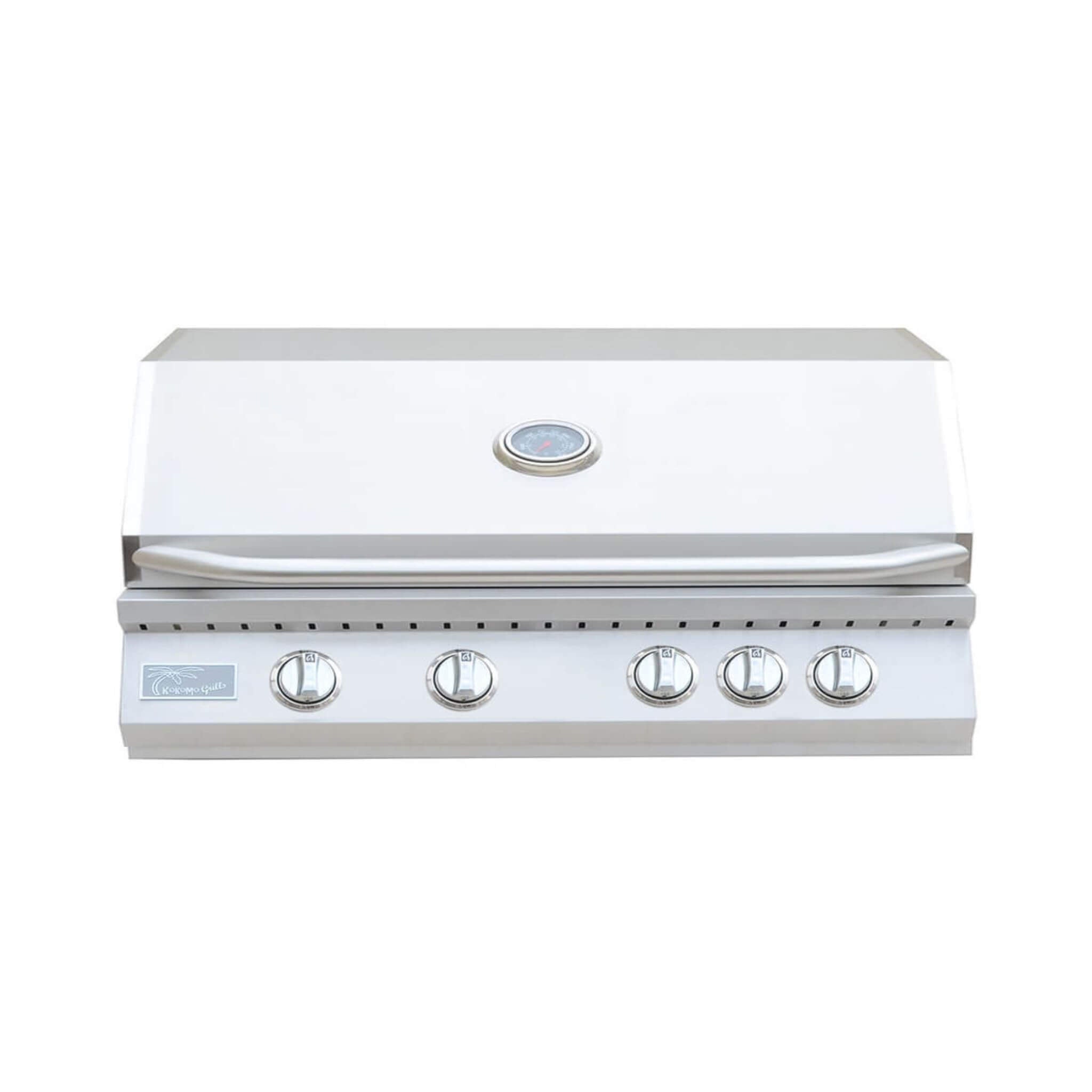 KoKoMo Grills 32-Inch Heavy Duty 60K BTU LP/NG 4 Burner Built-In Stainless Steel Gas Grill