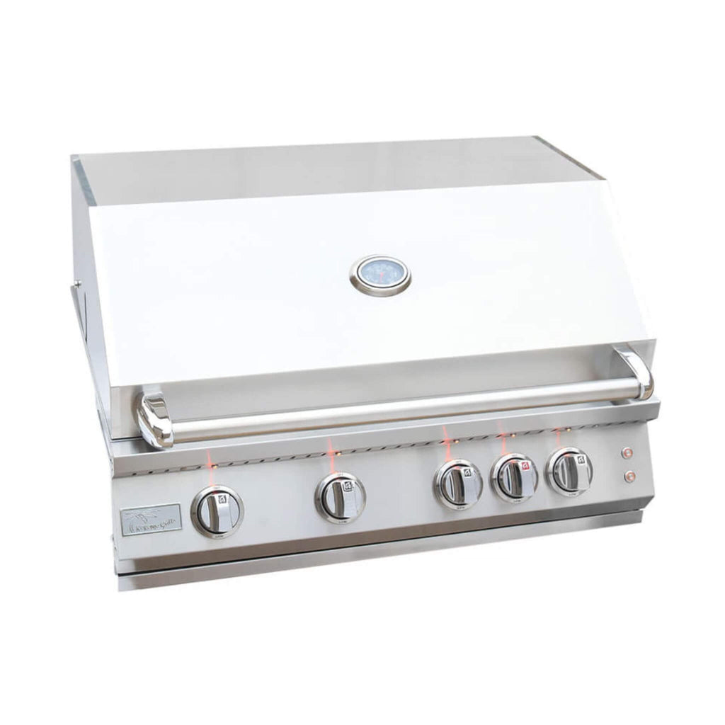 KoKoMo Grills 32-Inch Professional 72K BTU LP/NG 4 Burner Built-In Stainless Steel Gas Grill