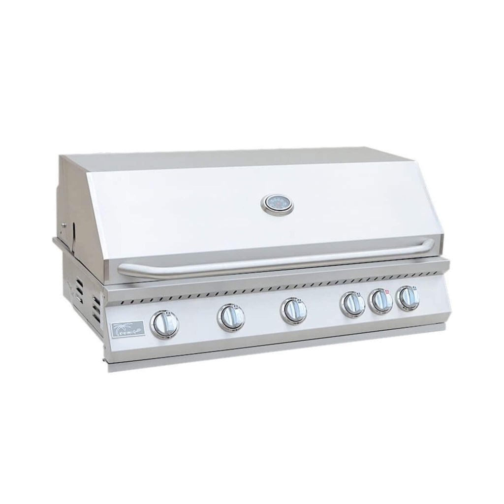 KoKoMo Grills 40-Inch Heavy-Duty 72K BTU LP/NG 5 Burner Built-In Stainless Steel Gas Grill