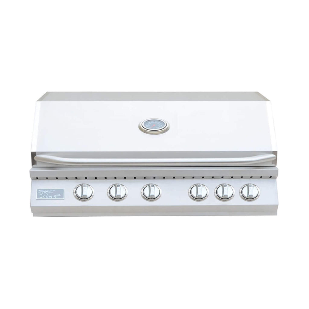 KoKoMo Grills 40-Inch Heavy-Duty 72K BTU LP/NG 5 Burner Built-In Stainless Steel Gas Grill