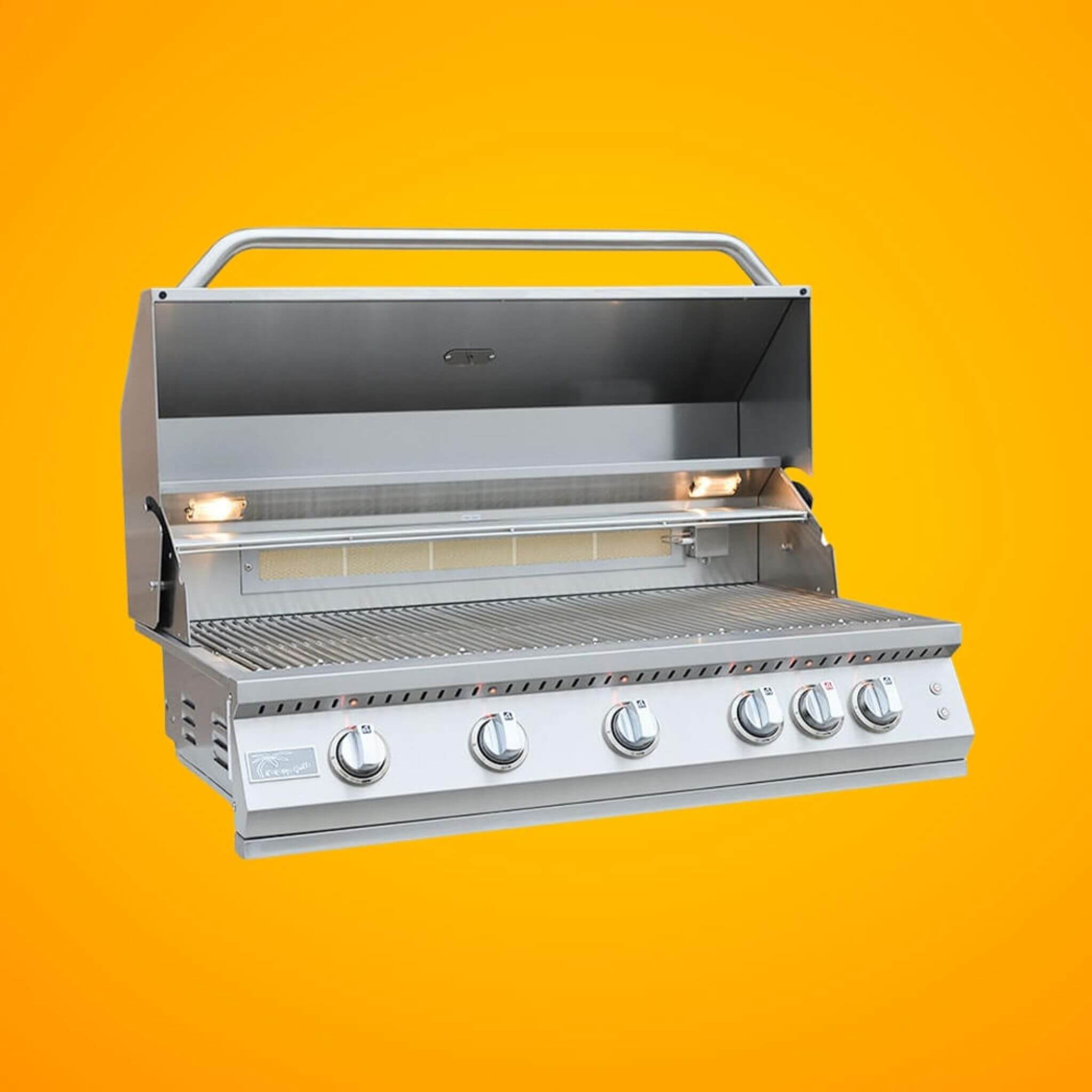 KoKoMo Grills 40-Inch Professional 87K BTU LP NG 5 Burner Built-In Stainless Steel Gas Grill