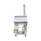 KoKoMo Grills Premium 32-Inch Stainless Steel Dual Fuel Gas Or Wood Fired Pizza Oven