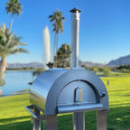 KoKoMo Grills Premium 32-Inch Stainless Steel Wood Fired Pizza Oven