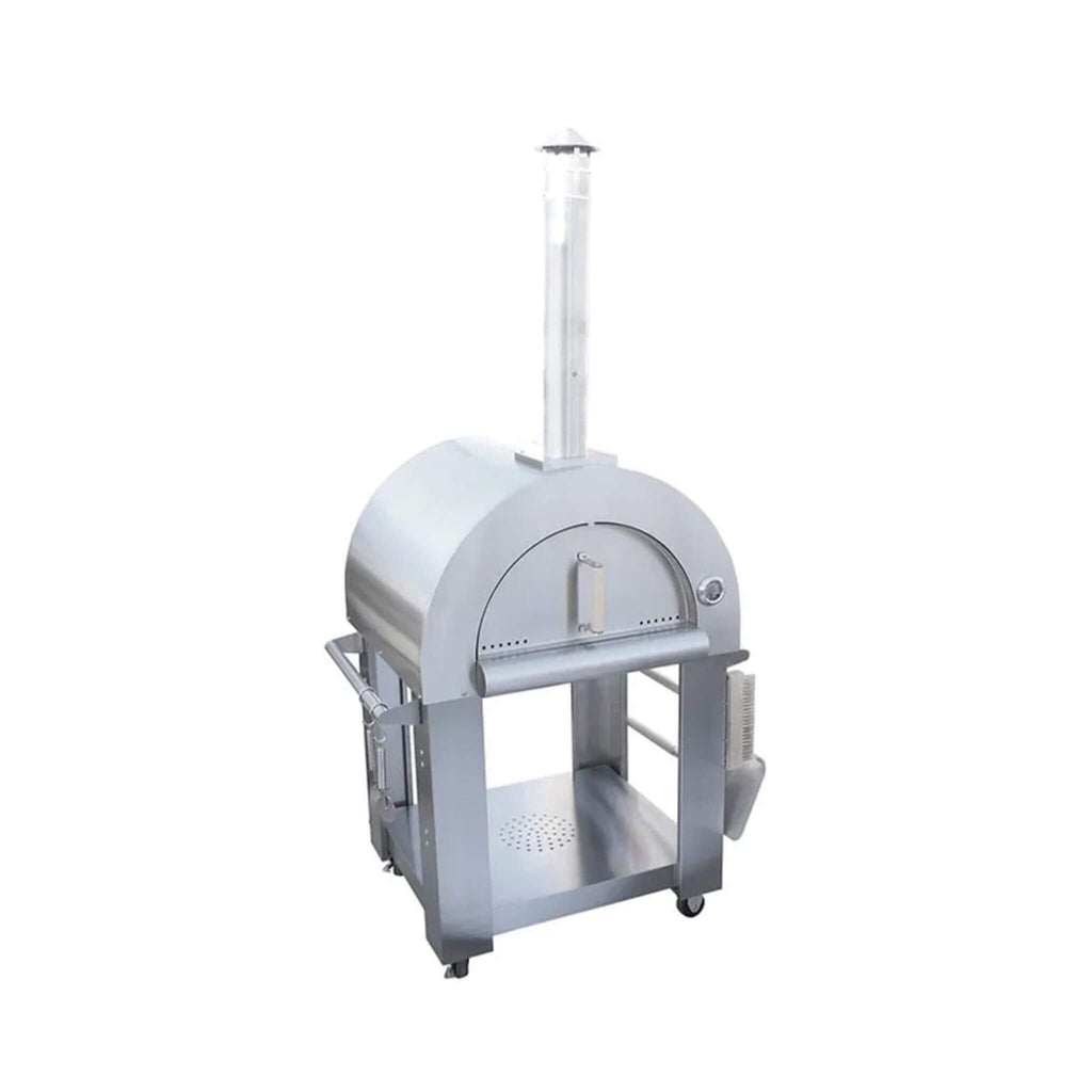 KoKoMo Grills Premium 32-Inch Stainless Steel Wood Fired Pizza Oven