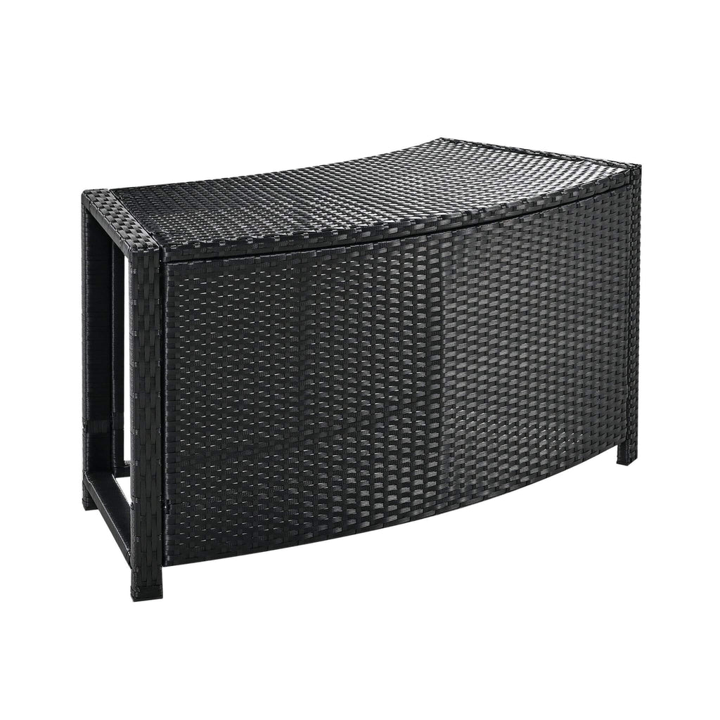 Alora Large Premium Surround Spa Patio Rattan Sofa Set With Storage Compartments And Cushions