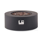 Alora Modern 32-Inch 40K BTU Round Iron Propane Fire Pit