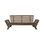 Alora Outdoor Adjustable Wooden Patio Daybed Sofa With Cushions