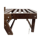 Alora Outdoor Adjustable Wooden Patio Daybed Sofa With Cushions