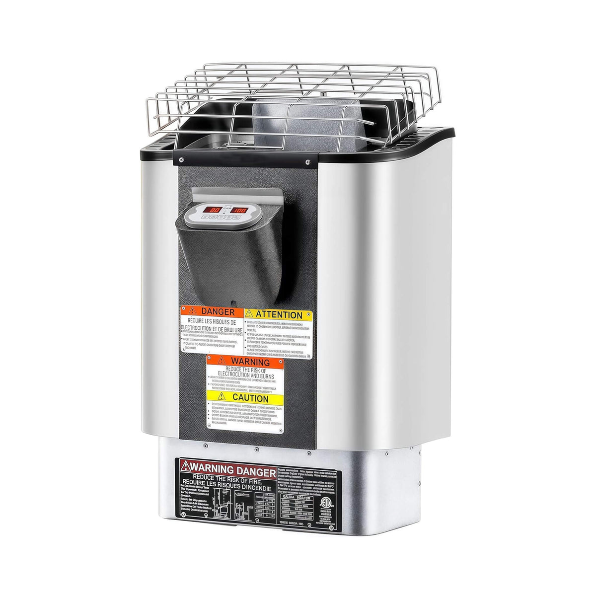 Thermora Haven Outdoor Pinewood Barrel Sauna | 4.5KW Heater | 2–10 Person Sizes