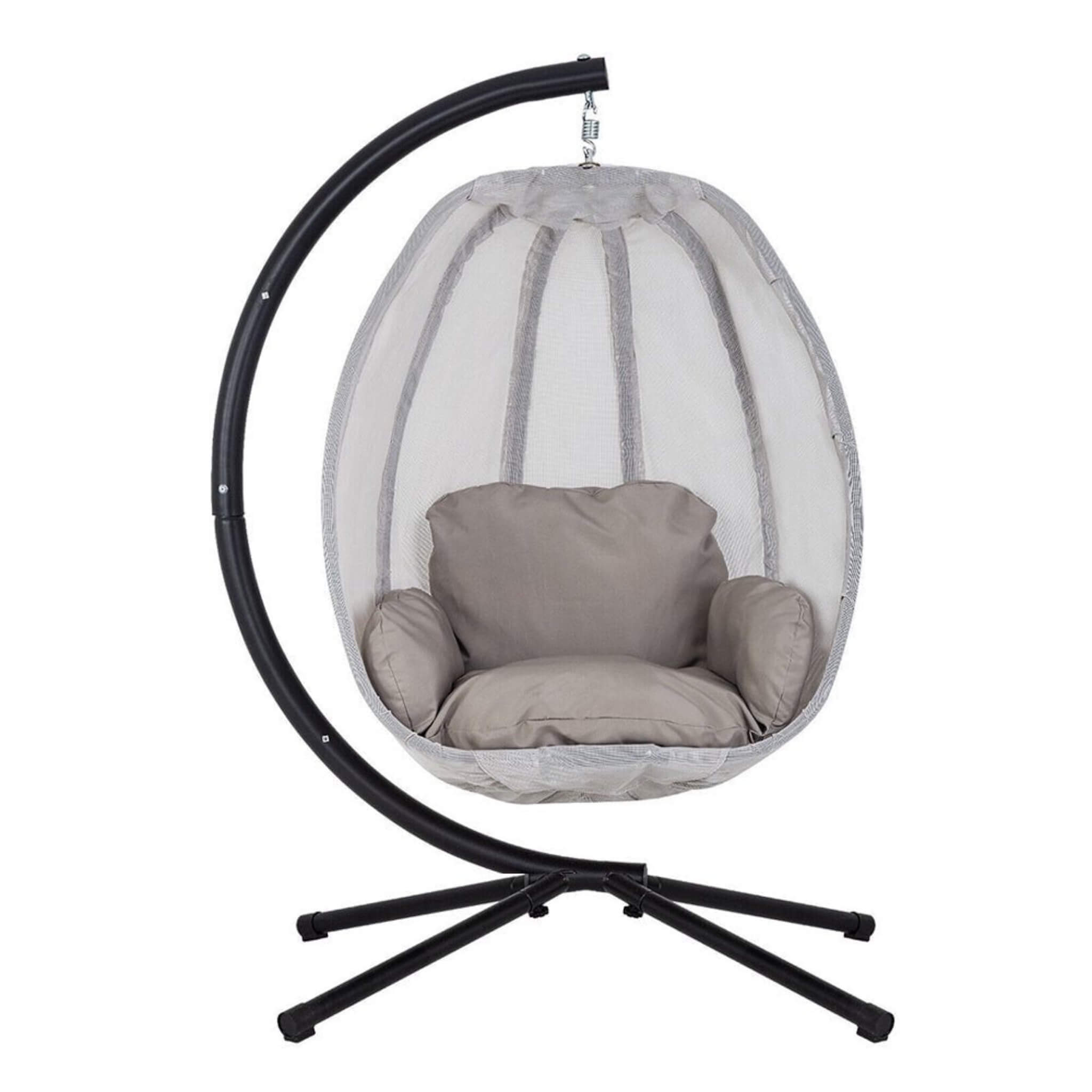 Alora Premium 70-Inch Outdoor Hammock Egg Swing Chair With Stand