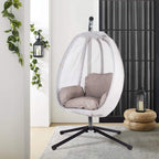 Alora Premium 70-Inch Outdoor Hammock Egg Swing Chair With Stand