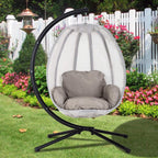 Alora Premium 70-Inch Outdoor Hammock Egg Swing Chair With Stand