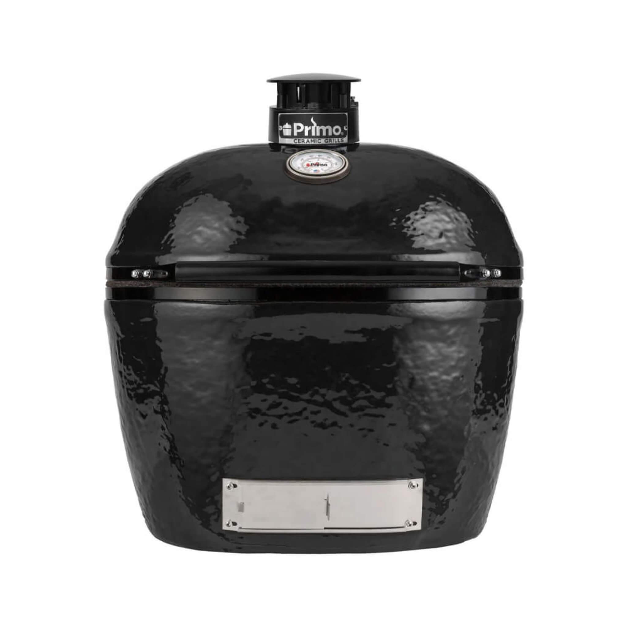 Primo Oval Large 300 Ceramic Kamado BBQ Grill W/ Stainless Steel Grates