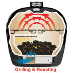 Primo Oval Large 300 Ceramic Kamado BBQ Grill W/ Stainless Steel Grates