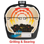Primo Oval Large 300 Ceramic Kamado BBQ Grill W/ Stainless Steel Grates