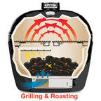 Primo Oval XL 400 Ceramic Kamado BBQ Grill W/ Stainless Steel Grates