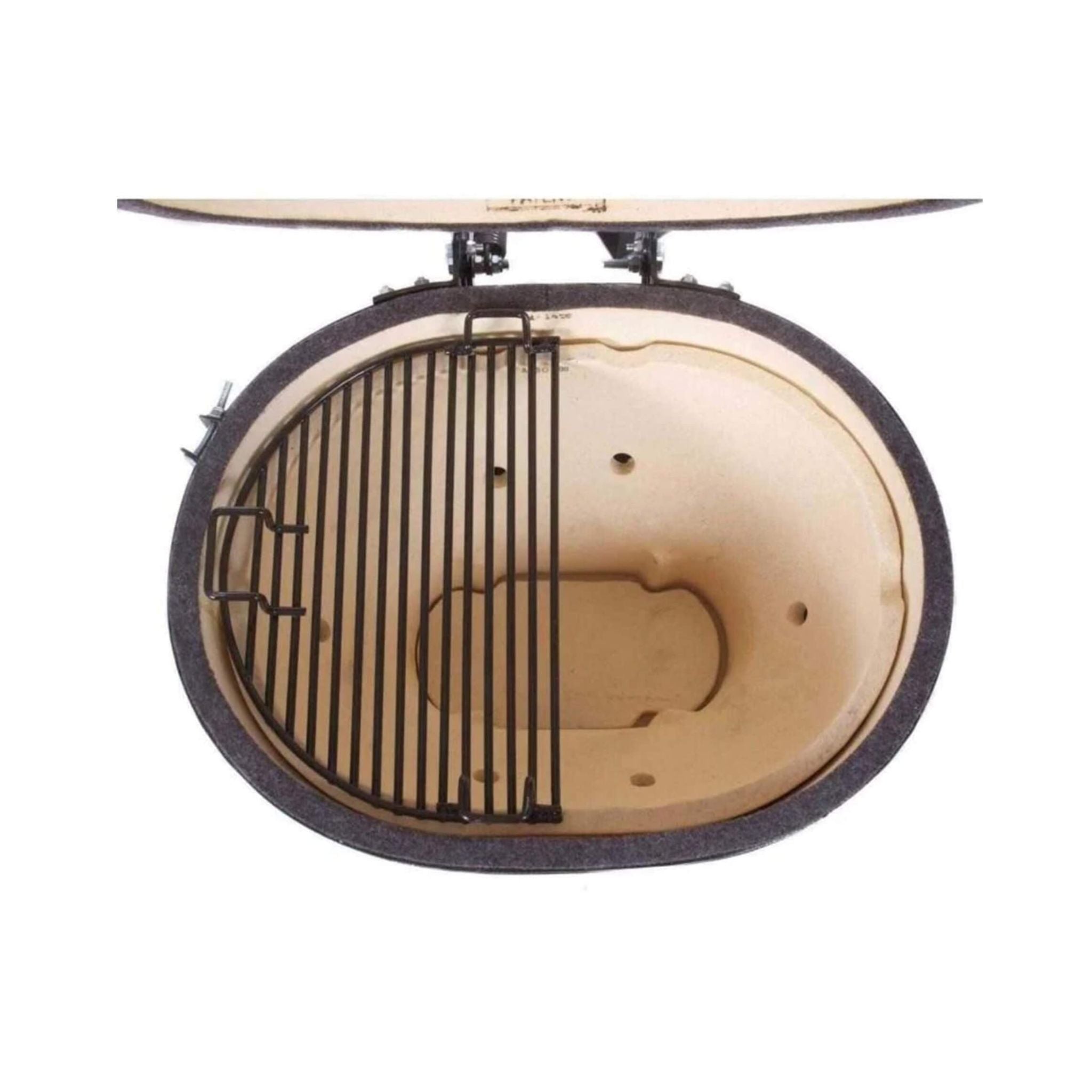 Primo Oval XL 400 Ceramic Kamado BBQ Grill W/ Stainless Steel Grates