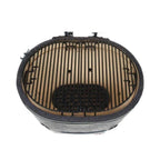 Primo Oval XL 400 Ceramic Kamado BBQ Grill W/ Stainless Steel Grates