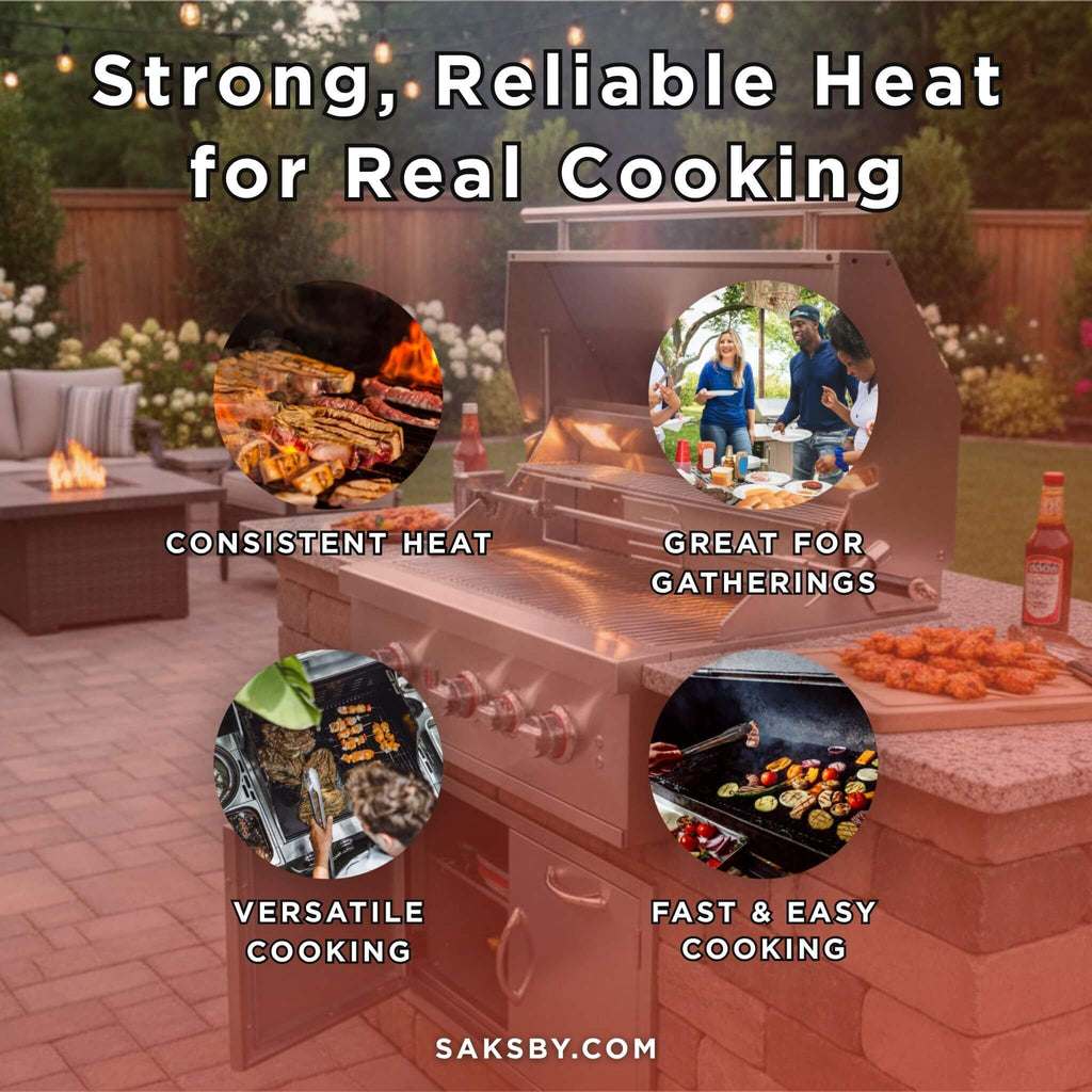 Summerset TRL Built-In Propane Gas Grill with Rotisserie