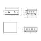 TrueFlame 30" Premium Built-In Stainless Gas Griddle Grill