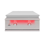 TrueFlame 30" Freestanding Gas Griddle Grill with Cart