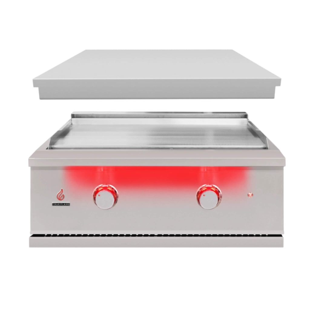 TrueFlame 30" Premium Built-In Stainless Gas Griddle Grill