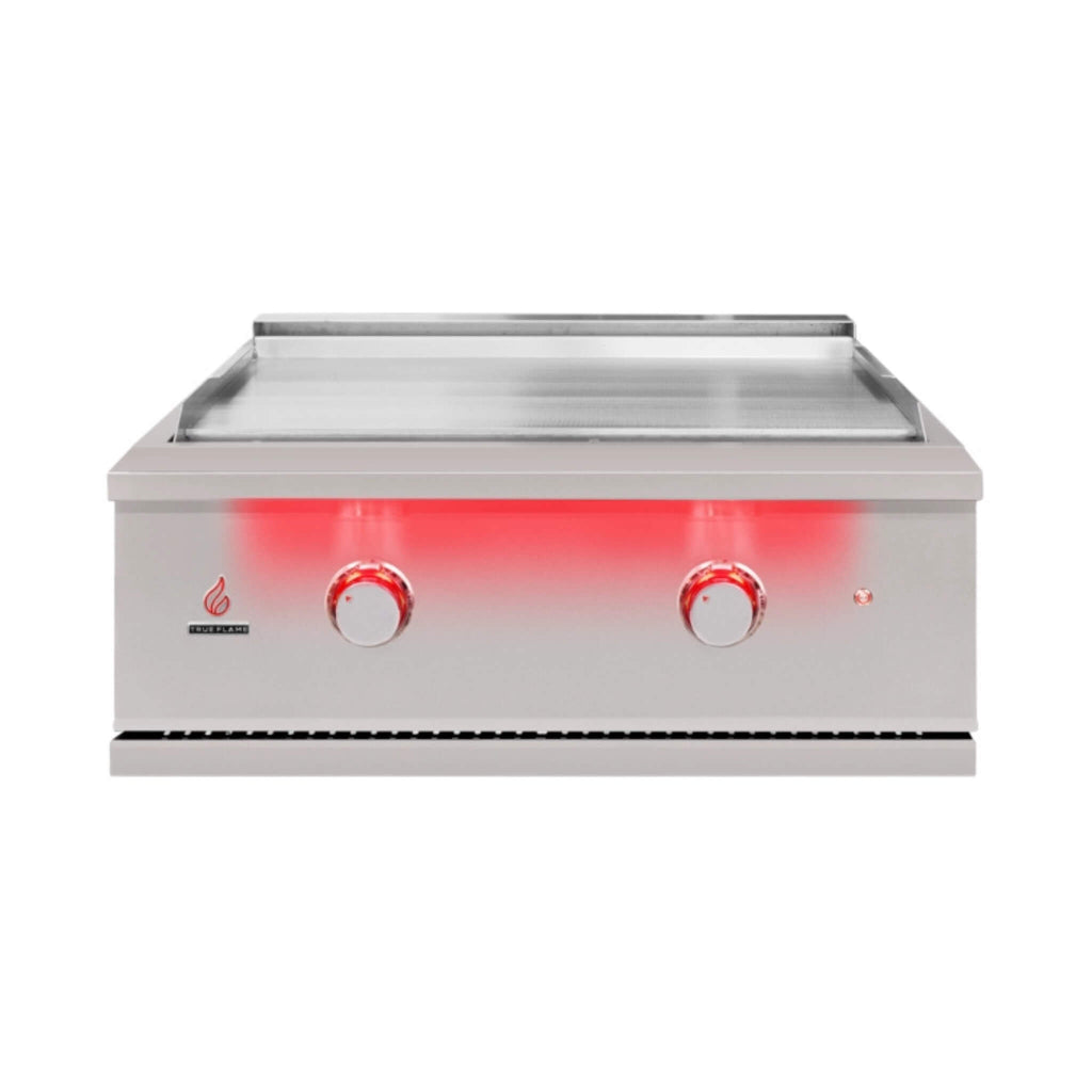 TrueFlame 30" Premium Built-In Stainless Gas Griddle Grill