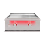TrueFlame 30" Premium Built-In Stainless Gas Griddle Grill
