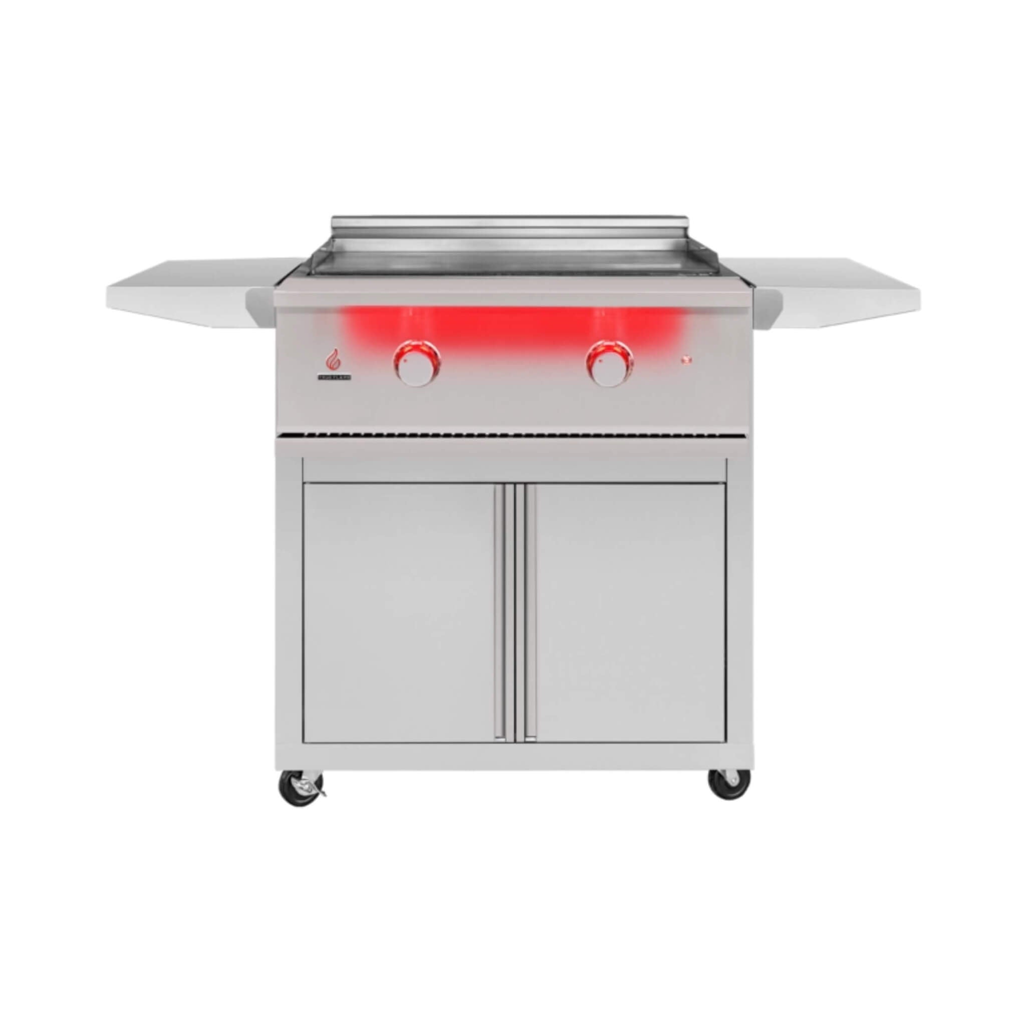 TrueFlame 30" Freestanding Gas Griddle Grill with Cart