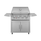 TrueFlame E-Series Stainless Steel Gas Freestanding Grill with Cart