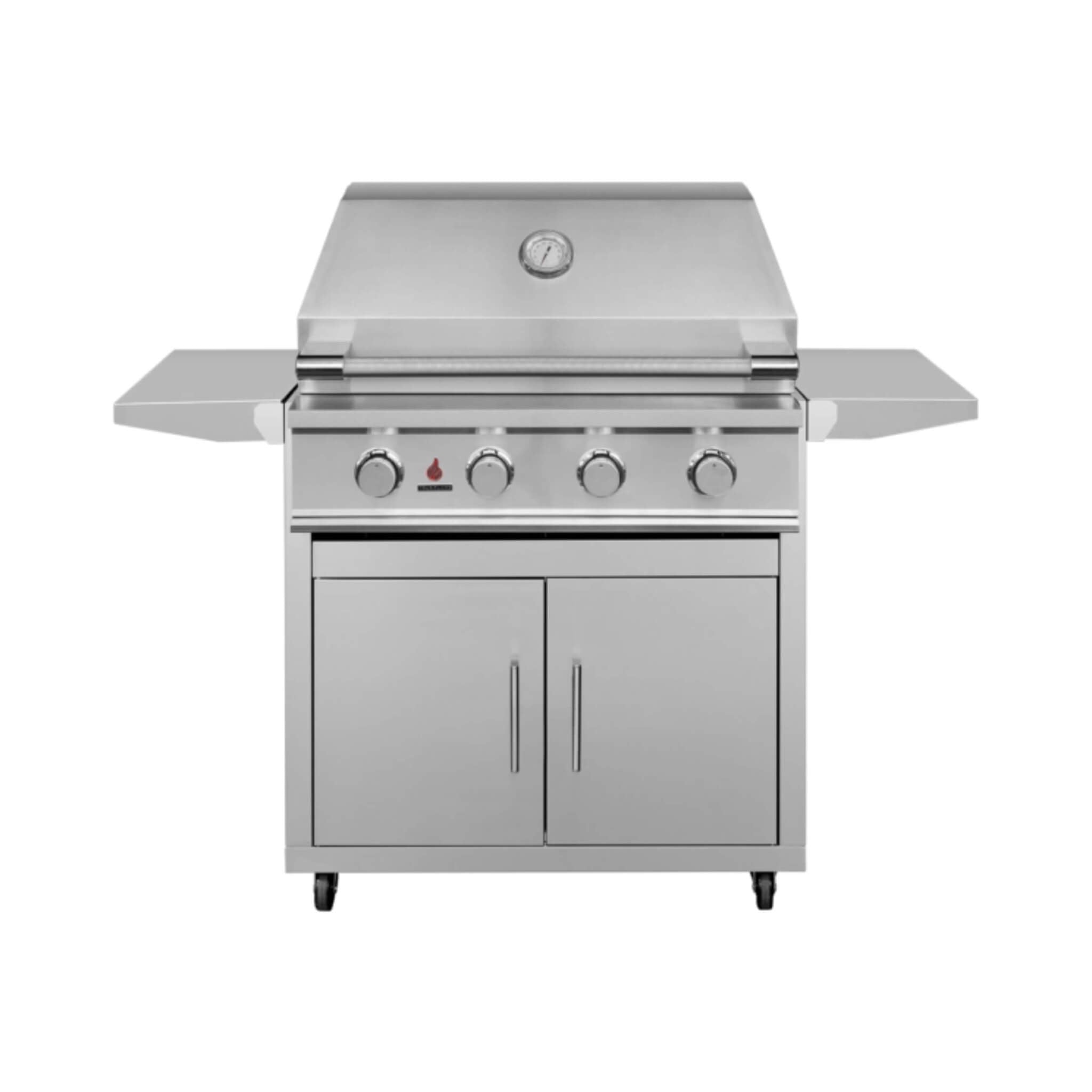 TrueFlame E-Series Stainless Steel Gas Freestanding Grill with Cart