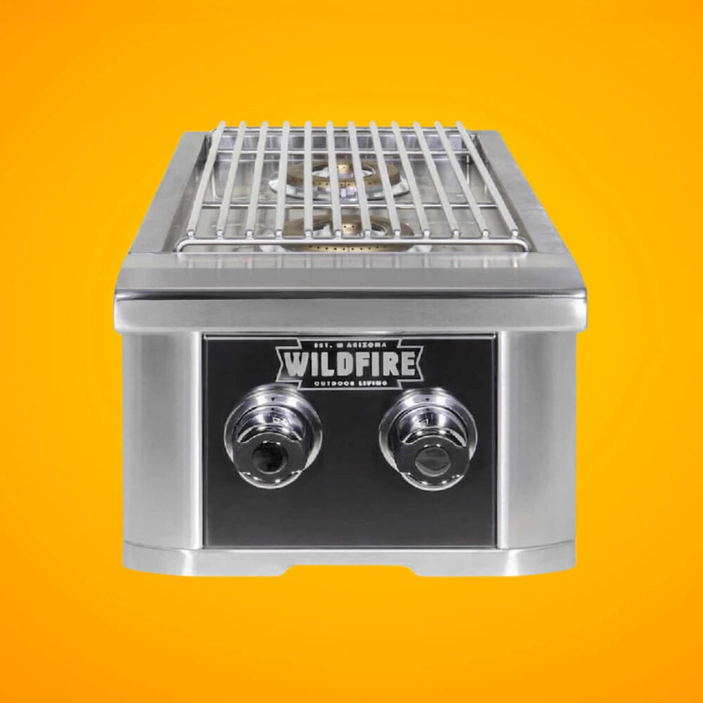 Wildfire Outdoor Living Ranch Pro 14-Inch Stainless Steel Double Side Burner