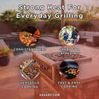 Wildfire Outdoor Living Ranch Pro 24-Inch Stainless Steel Power Burner [WFPOWBRN-BSS/SS] (SAK71537)